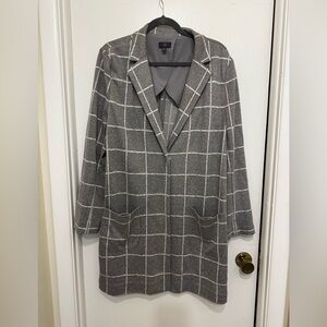NYDG gray and white jacket